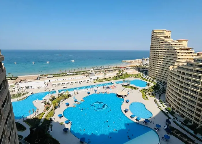 Two-bedroom - Porto Sokhna Pyramids Family Alpesi faház Ajn-Szuhna